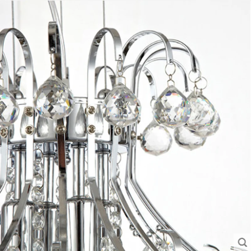 Modern Crystal Chandelier lustres de cristal LED haning lamp Wedding Home Decoration Lights Fixture
Modern Crystal Chandelier lustres de cristal LED haning lamp Wedding Home Decoration Lights Fixture