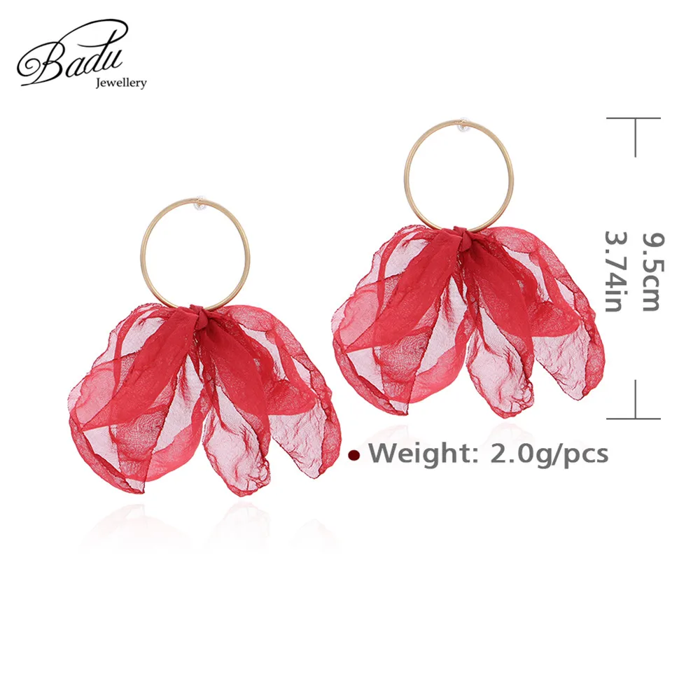 Badu Lovely Bohemian Yarn Flower Earrings for Women Romantic Christmas Jewelry Gift for Girls Colorful Earring Wholesale
Badu Lovely Bohemian Yarn Flower Earrings for Women Romantic Christmas Jewelry Gift for Girls Colorful Earring Wholesale