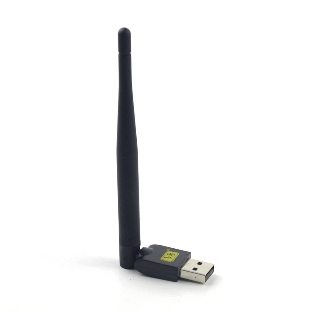 Новое поступление USB WiFi V8 Wifi с антенной работает для Freesat V7 серии цифровой