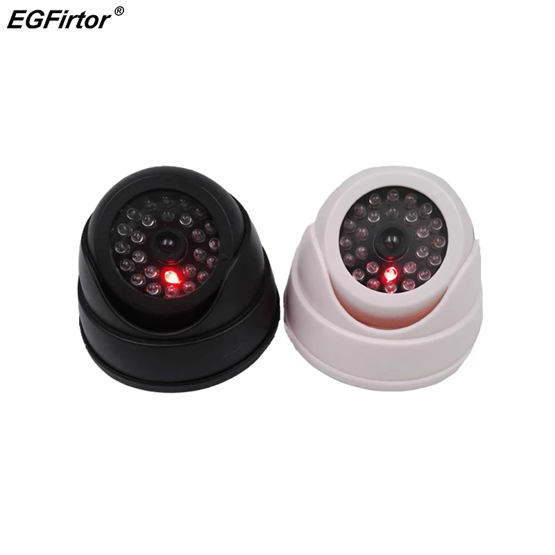 Outdoor CCTV Fake Simulation Dummy Camera Home Surveillance Camera Security Dome Flashing Red LED Light Camera
Outdoor CCTV Fake Simulation Dummy Camera Home Surveillance Camera Security Dome Flashing Red LED Light Camera