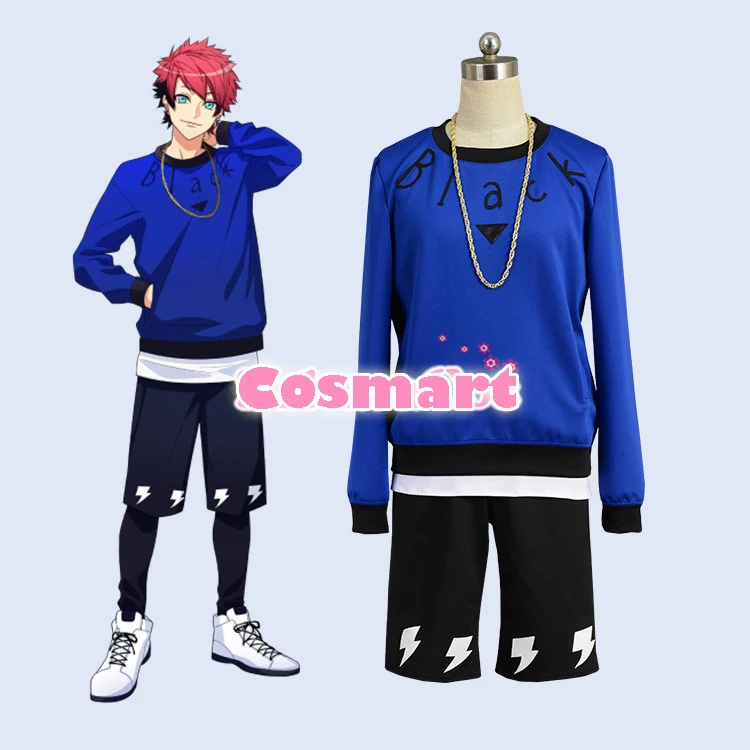 Game A3!Team Summer Figure Nanao Taichi Daily Fashion Uniform Tee+Pullover+Necklace+Shorts Cosplay Costume For Adult
Game A3!Team Summer Figure Nanao Taichi Daily Fashion Uniform Tee+Pullover+Necklace+Shorts Cosplay Costume For Adult