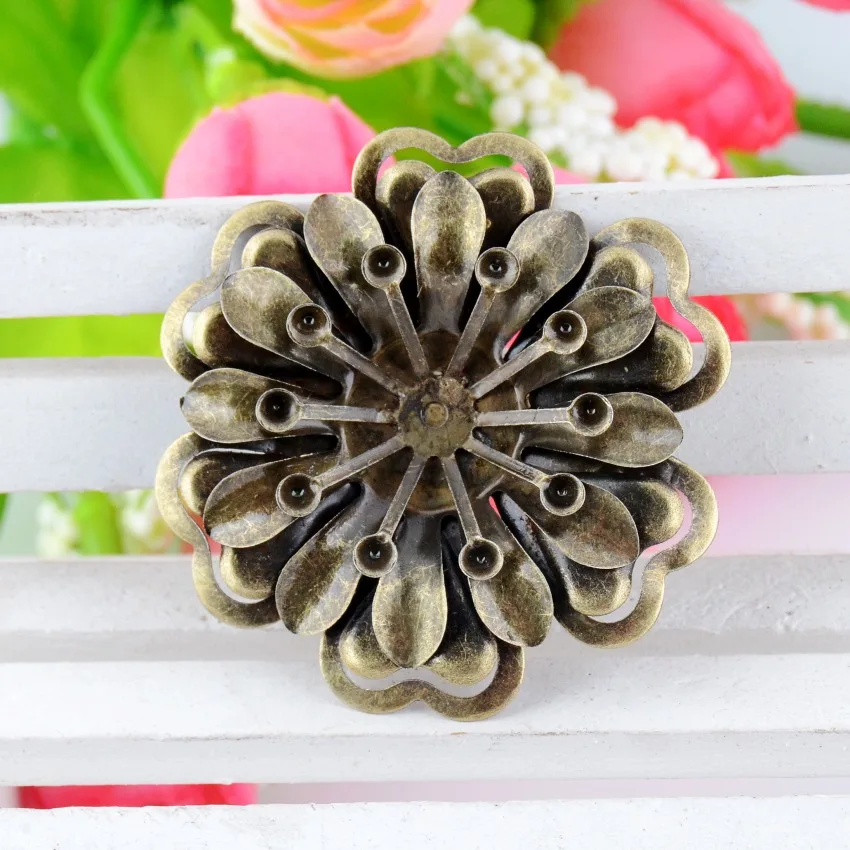 Free shipping-10Pcs Antique Bronze Filigree Flower Embellishments Connectors Findings Crafts Gift Decoration DIY 4x3.9cm
Free shipping-10Pcs Antique Bronze Filigree Flower Embellishments Connectors Findings Crafts Gift Decoration DIY 4x3.9cm