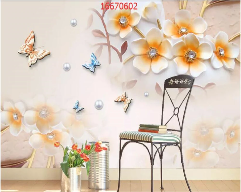 beibehang Custom size 3D European embossed flower jewellery simple fashion elegant plum wall decoration painting wallpaper
beibehang Custom size 3D European embossed flower jewellery simple fashion elegant plum wall decoration painting wallpaper