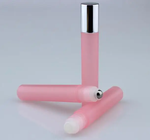 50pcs 15ML plastic roll on Bottle/steel bead ball Sample Perfume Vial,Small Essential Oil bottle Lip oil metal cap/pink tube
50pcs 15ML plastic roll on Bottle/steel bead ball Sample Perfume Vial,Small Essential Oil bottle Lip oil metal cap/pink tube