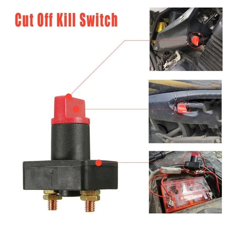 Vehemo Isolator Switch Auto Disconnect Rotary Motorcycle Disconnect Rotary Boat Car Disconnect Rotary for Switch Caravan Camper
Vehemo Isolator Switch Auto Disconnect Rotary Motorcycle Disconnect Rotary Boat Car Disconnect Rotary for Switch Caravan Camper