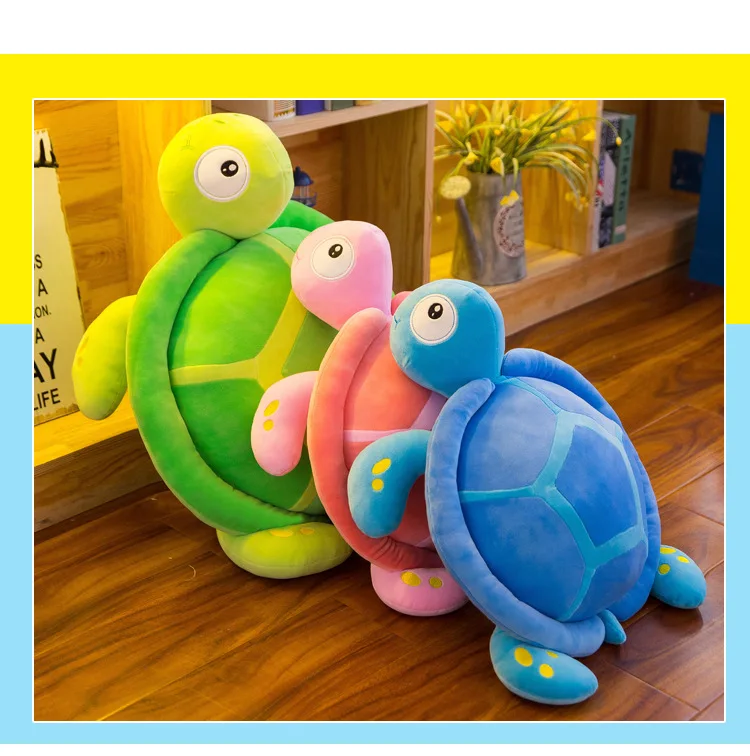 large 60x40cm cartoon tortoise plush toy colourful turtle soft cotton doll throw pillow christmas gift b2878
large 60x40cm cartoon tortoise plush toy colourful turtle soft cotton doll throw pillow christmas gift b2878
