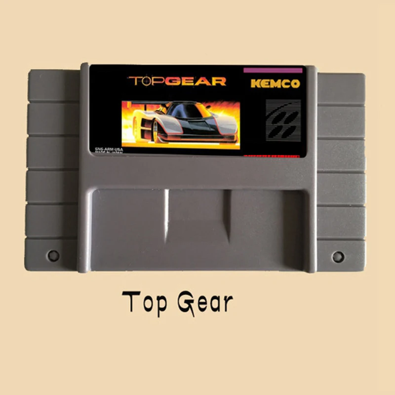 16-битная большая серая игровая карта Top Gear для игрового приставки NTSC, 20 шт./лот
16-битная большая серая игровая карта Top Gear для игрового приставки NTSC, 20 шт./лот