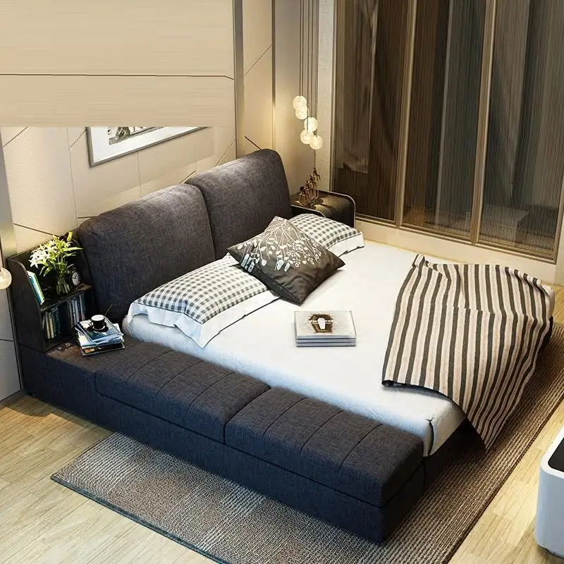 Темпат Tidur Tingkat Letto Matrimoniale Bett детская комната Тоторо горит Enfant Cama современная