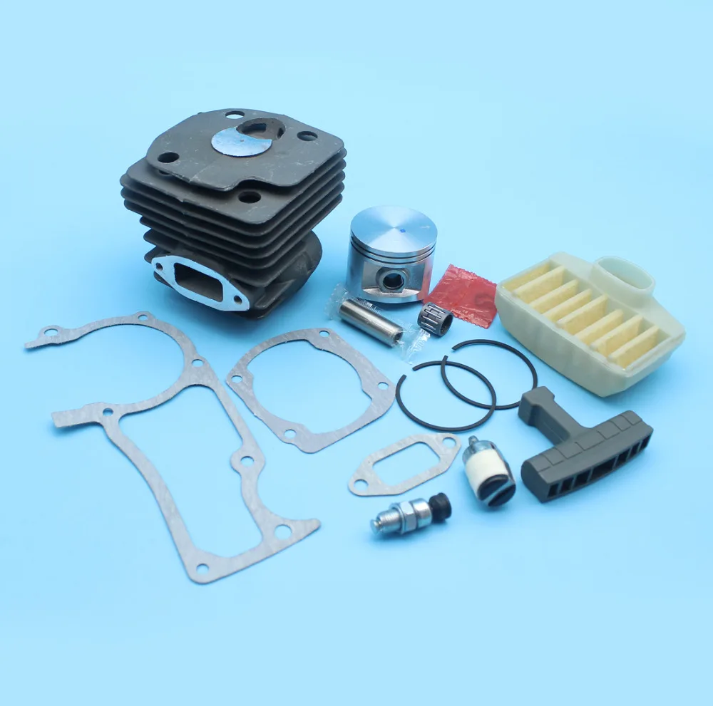 50MM Cylinder Piston Rings Kit w/ Air Filter Gasket Set for HUSQVARNA 365 362 371 372 Chainsaws Handle Grip Decompression Vavle 
50MM Cylinder Piston Rings Kit w/ Air Filter Gasket Set for HUSQVARNA 365 362 371 372 Chainsaws Handle Grip Decompression Vavle