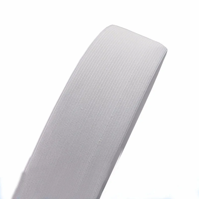 High quality elastic belt White soft wide band with imported latex silk 2M each piece | Дом и сад