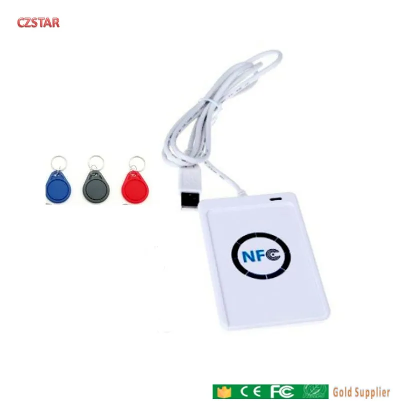 USB S50 13 56 МГц ISO/IEC18092 карты копир NFC ACR122U RFID считыватель смарт карт Писатель Копир