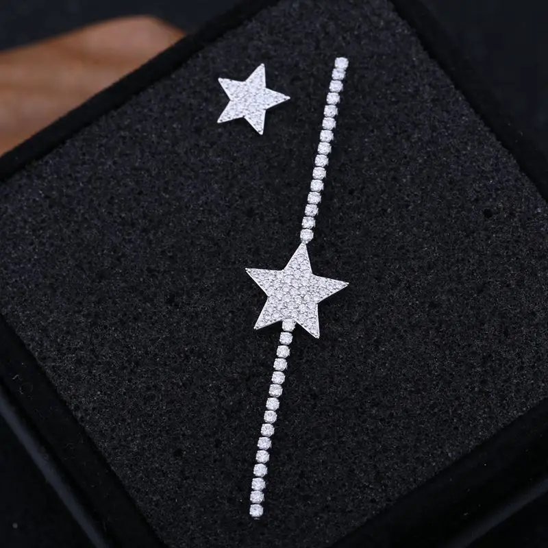 Fashion Star Earrings Drop Style Boucle D'oreille Women Jewelry Shiny Austrian Cubic Zirconia Arete Brincos Joyas CZ Lucky Sonny
Fashion Star Earrings Drop Style Boucle D'oreille Women Jewelry Shiny Austrian Cubic Zirconia Arete Brincos Joyas CZ Lucky Sonny