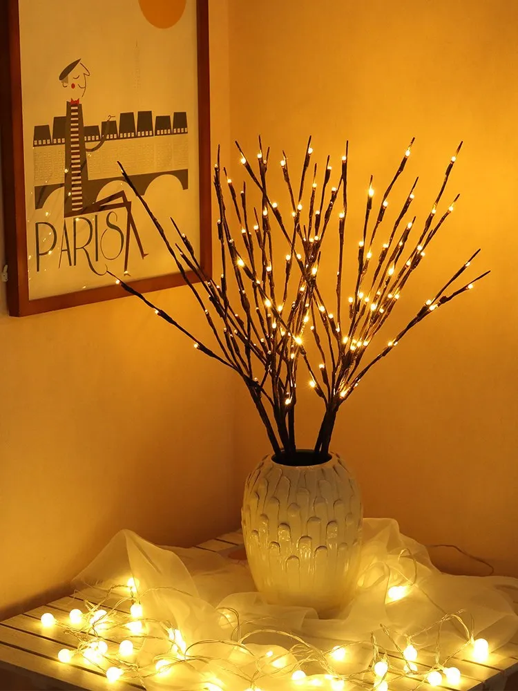 Christmas Decoration Tree Branch Light 20Leds String Lights Table Noel Ornaments for Christmas Decorations New Year Decoration
Christmas Decoration Tree Branch Light 20Leds String Lights Table Noel Ornaments for Christmas Decorations New Year Decoration