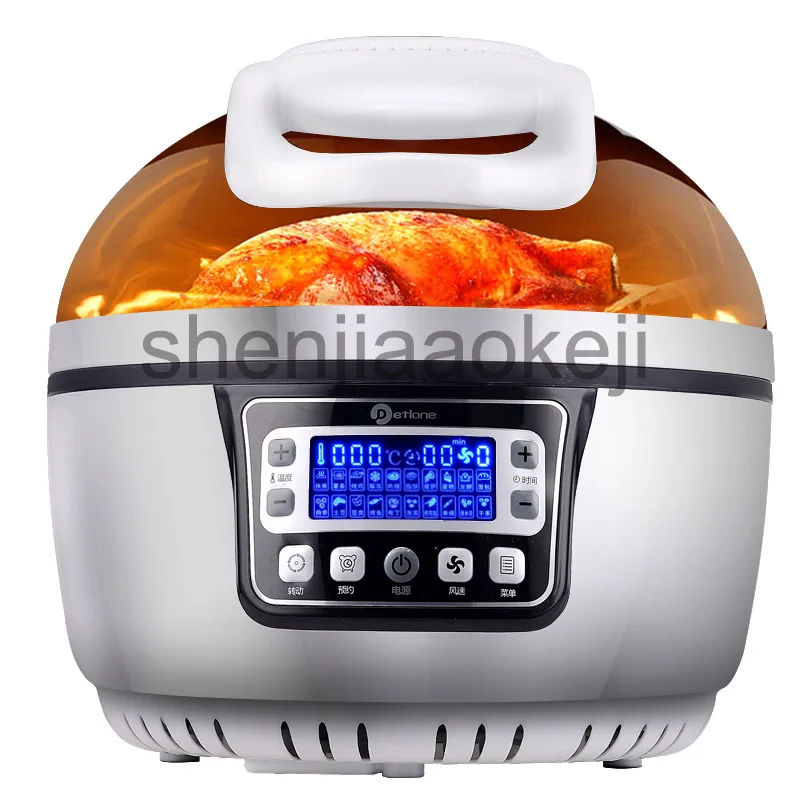 smart 3D Electric fryer oil-free air fryer Household 10L large-capacity fryer multi-functional French fries machine 220v 1300w
smart 3D Electric fryer oil-free air fryer Household 10L large-capacity fryer multi-functional French fries machine 220v 1300w