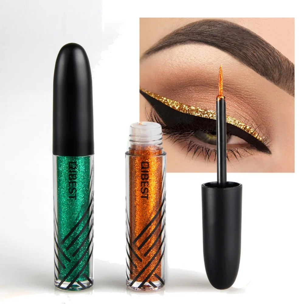 QIBEST Makeup Liquid Glitter Eyeliner Professional Shimmer Eyeliner Gel Sexy Gold Silver Red Eye Liner Pencil Cosmetics
QIBEST Makeup Liquid Glitter Eyeliner Professional Shimmer Eyeliner Gel Sexy Gold Silver Red Eye Liner Pencil Cosmetics