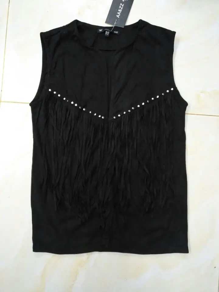 Korean Fashion Women Vintage Vests Suede Waistcoat V-Neck Sleeveless Tassel Ladies Brand Brown Black Short Open Stitch Vest
Korean Fashion Women Vintage Vests Suede Waistcoat V-Neck Sleeveless Tassel Ladies Brand Brown Black Short Open Stitch Vest