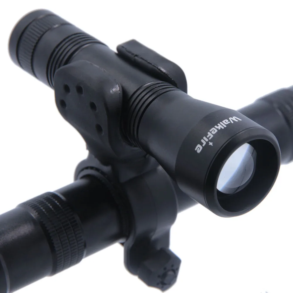 T6 Bright LED 5 Light Modes Zoomable Waterproof Mini Front Bicycle Light with Mount
T6 Bright LED 5 Light Modes Zoomable Waterproof Mini Front Bicycle Light with Mount
