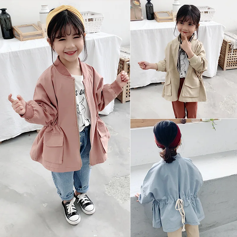 2019 Baby Kids Spring Autumn Girls Trench Coat Pink & Beige Jacket Cotton Girl Kids Windbreaker Clothing Casual Outwear 2-6 Age
2019 Baby Kids Spring Autumn Girls Trench Coat Pink & Beige Jacket Cotton Girl Kids Windbreaker Clothing Casual Outwear 2-6 Age