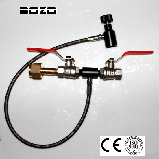 Pcp airsoft пневматическое оружие Делюкс двойной клапан CO2 заправочная станция Stianless Сталь плетеный шланг 24 "Пейнтбол CGA-320/W21.8
Pcp airsoft пневматическое оружие Делюкс двойной клапан CO2 заправочная станция Stianless Сталь плетеный шланг 24 "Пейнтбол CGA-320/W21.8
