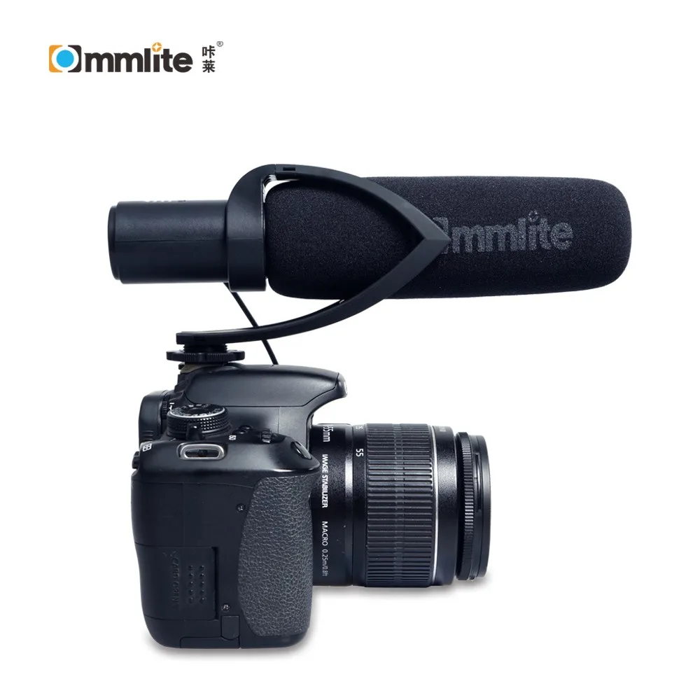 Commlite CoMica Electrit Super-Cardioid Directional Condenser Shotgun Video Microphone for Video Interview with Camera Camcorder
Commlite CoMica Electrit Super-Cardioid Directional Condenser Shotgun Video Microphone for Video Interview with Camera Camcorder