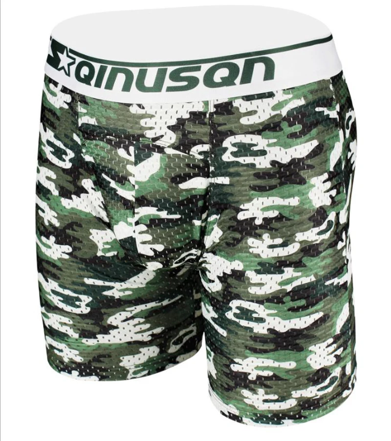 New Men's Camouflage Colorful Strip Long Leg Sport Hot Boxers Underwear Gym Running Breathable Net Shorts
New Men's Camouflage Colorful Strip Long Leg Sport Hot Boxers Underwear Gym Running Breathable Net Shorts