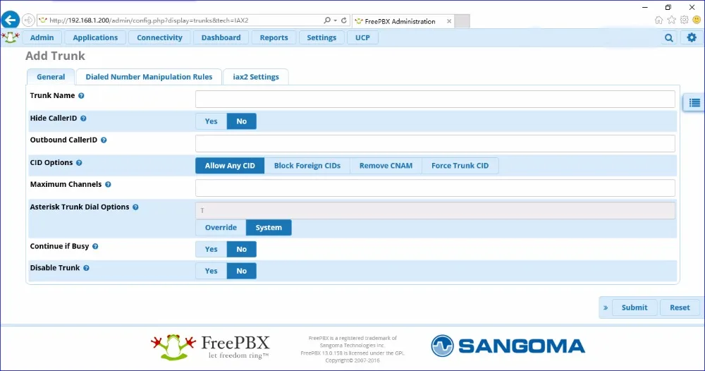 Sangoma FreePBX Phone Switch Business VoIP System IP PBX with 1 E1/T1 port Based on Asterisk Card TE110P TE122P | Мобильные телефоны