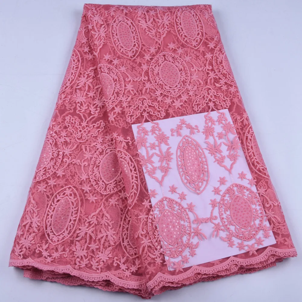 Hot Selling African Tulle Lace Fabric High Quality Nigerian Lace Fabric For African Sequins Lace Fabric For Women Wedding A1636
Hot Selling African Tulle Lace Fabric High Quality Nigerian Lace Fabric For African Sequins Lace Fabric For Women Wedding A1636