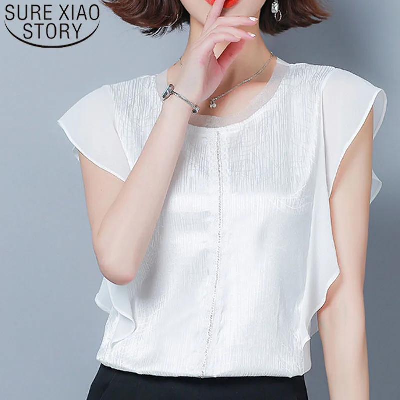 Womens Tops And Blouses 2021 Chiffon Blouse Shirt Solid Short Sleeve Spliced Black White Blouse Ladies Tops Plus Size 4524 50
Womens Tops And Blouses 2021 Chiffon Blouse Shirt Solid Short Sleeve Spliced Black White Blouse Ladies Tops Plus Size 4524 50