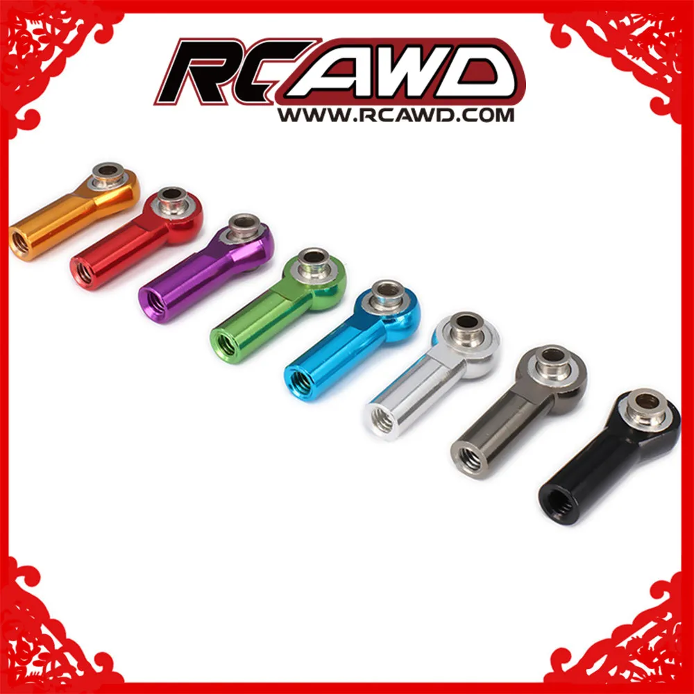 M4 Thread 25mm Length Aluminum Link Track Rod End Ball Head Holder Tie rod end 3mm hole for RC car turnbuckle Hop-up parts
M4 Thread 25mm Length Aluminum Link Track Rod End Ball Head Holder Tie rod end 3mm hole for RC car turnbuckle Hop-up parts