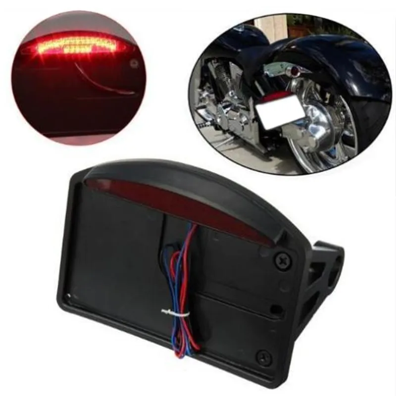 Motorcycle Side Mounted License Plate Assembly Chrome LED Tail Brake Light Cruiser Bobber Chopper Scooter Touring Dirt bike
Motorcycle Side Mounted License Plate Assembly Chrome LED Tail Brake Light Cruiser Bobber Chopper Scooter Touring Dirt bike