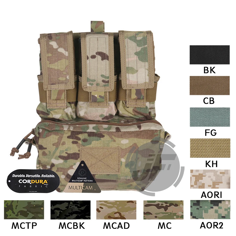 Emerson Tactical MOLLE Assault Pack Panel EmersonGear Plate Carrier Back Bag w/ M4 M16 Magazine Pouch for CPC NCPC AVS Vest
Emerson Tactical MOLLE Assault Pack Panel EmersonGear Plate Carrier Back Bag w/ M4 M16 Magazine Pouch for CPC NCPC AVS Vest
