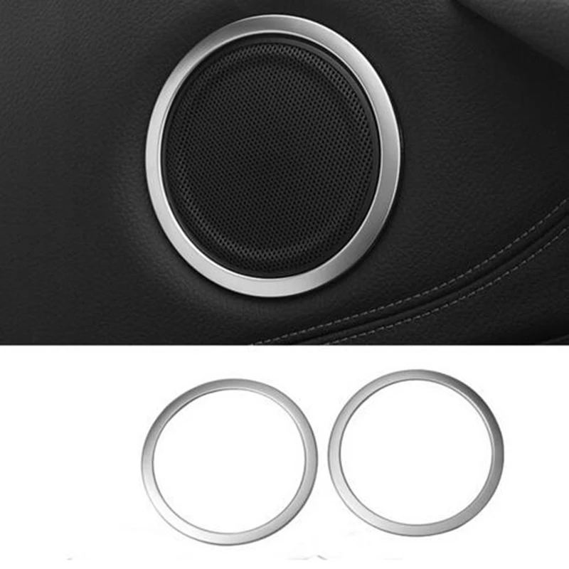 Stainless steel With high sound circle Car accessories For BMW X1 F48 2015 2016 20i 25i 25le
Stainless steel With high sound circle Car accessories For BMW X1 F48 2015 2016 20i 25i 25le