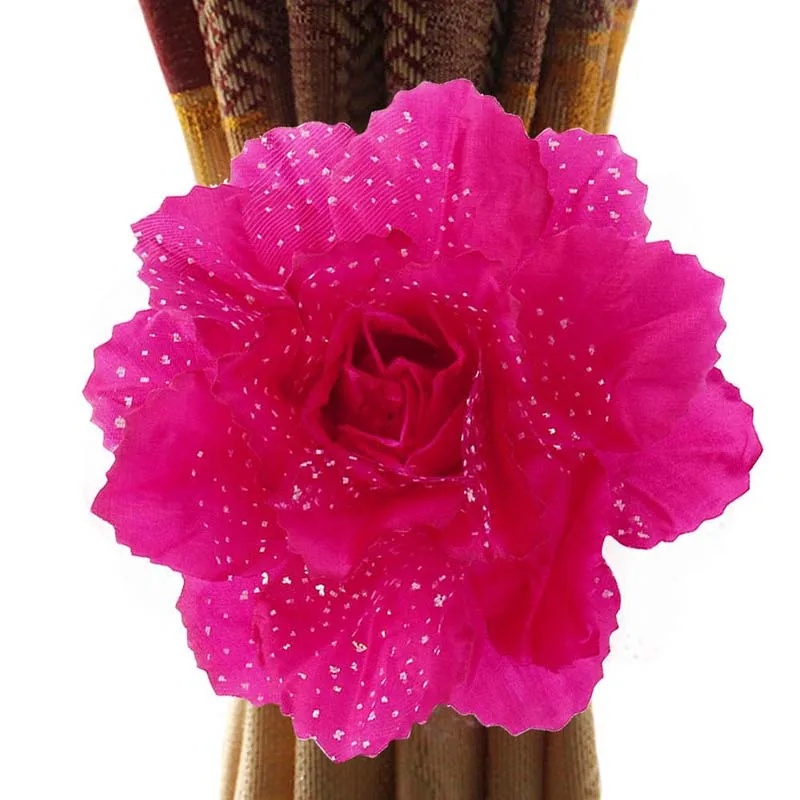 New Exquisite Curtain Peony Flower Strap Fabric Gauze Curtain Tieback Holder Drape Strap Home Curtain Decorative Accessories
New Exquisite Curtain Peony Flower Strap Fabric Gauze Curtain Tieback Holder Drape Strap Home Curtain Decorative Accessories