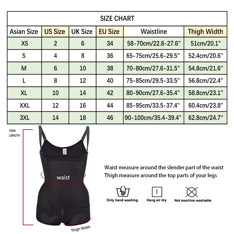 Plus Size Latex Women's Body Shaper Post Liposuction Girdle Clip and Zip Bodysuit Vest Waist Shaper Reductoras Shapewear
Plus Size Latex Women's Body Shaper Post Liposuction Girdle Clip and Zip Bodysuit Vest Waist Shaper Reductoras Shapewear