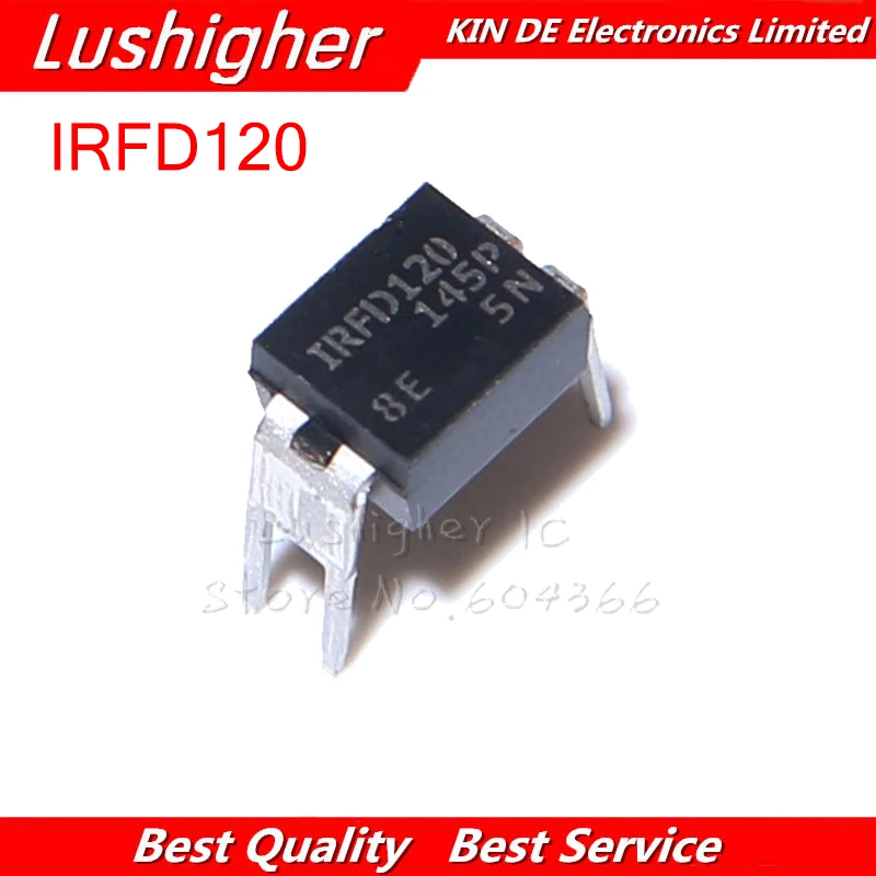 10 шт. IRFD120 DIP4 IRFD120PBF DIP-4 IRF120 DIP новый оригинальный