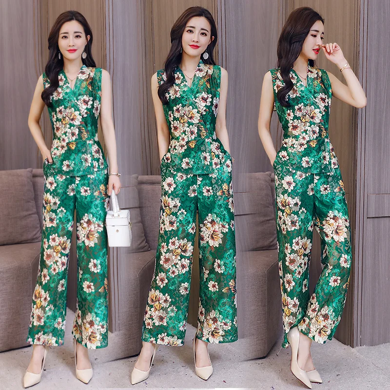 Summer Thailand style women clothing sets modern fashion Hollow Lace Sweet suit Asia & Pacific Islands Clothing
Summer Thailand style women clothing sets modern fashion Hollow Lace Sweet suit Asia & Pacific Islands Clothing