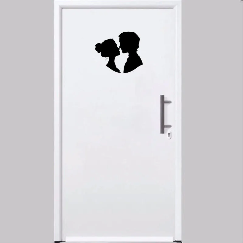 YOJA 20*17.3CM Couple Love Fashion Decoration Door Decal Graphical Black For Wall Sticker A40512
YOJA 20*17.3CM Couple Love Fashion Decoration Door Decal Graphical Black For Wall Sticker A40512