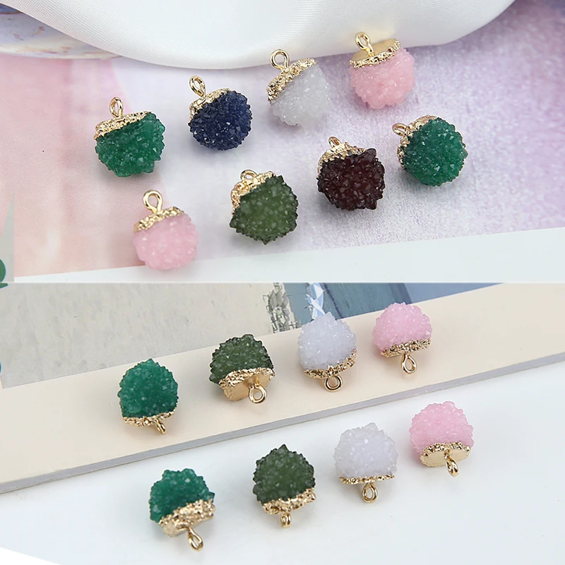 New Arrival 20pcs/Lot 14*16MM Colorful Crystal Stone Strawberry Shape Jewelry Charms DIY Ornament Earring Pendants Craft
New Arrival 20pcs/Lot 14*16MM Colorful Crystal Stone Strawberry Shape Jewelry Charms DIY Ornament Earring Pendants Craft