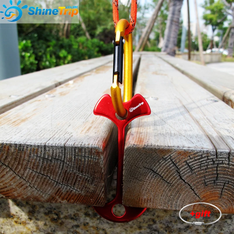ShineTrip 6pcs Buckle + Lengthened Aluminium Alloy Anchor Peg Deck Path Tent Nail Fish Bone Stopper Buckle Camping EDC Tools
ShineTrip 6pcs Buckle + Lengthened Aluminium Alloy Anchor Peg Deck Path Tent Nail Fish Bone Stopper Buckle Camping EDC Tools