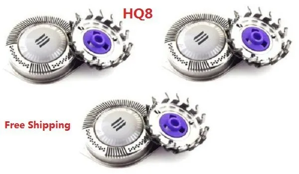 

3pcs Shaver Replacement Head for Philips HQ8 Razor Blade Head for Philips PT710 AT890 PT860 PT870 HQ7120 HQ6075 HQ6090 HQ7340