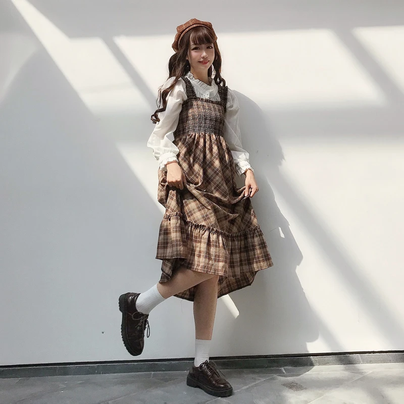 Spring Women's 2019 New Japanese Sweet Students Loose only Strap Dress Jsk Casual Student Campus Jsk
Spring Women's 2019 New Japanese Sweet Students Loose only Strap Dress Jsk Casual Student Campus Jsk