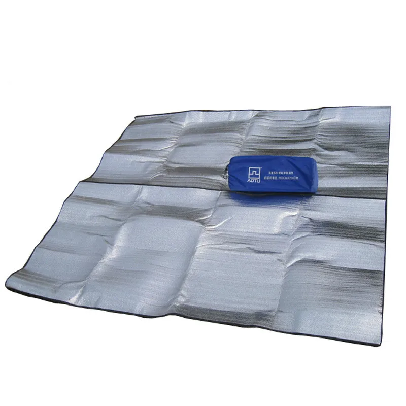 Outdoor picnic mattress 2m*2m cushion double-sided camping tent moistureproof beach blanket waterproof sleeping pad
Outdoor picnic mattress 2m*2m cushion double-sided camping tent moistureproof beach blanket waterproof sleeping pad