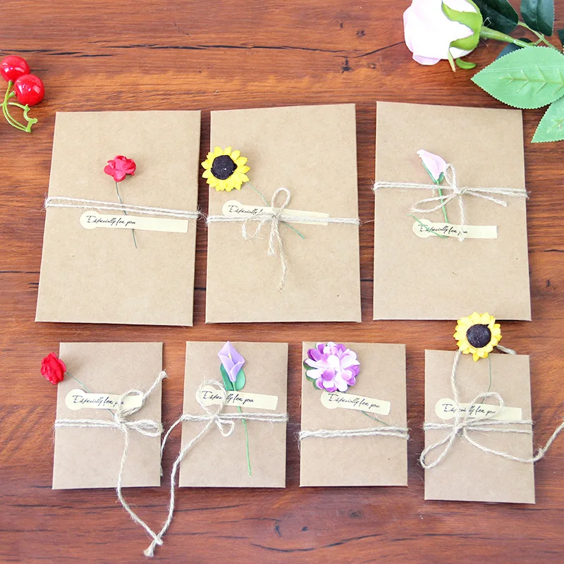 Pretty DIY Dried Flowers Card Postcard with Envelopes Greeting Card for Christmas New Year Valentines Day Birthday Gift 10.5*7cm
Pretty DIY Dried Flowers Card Postcard with Envelopes Greeting Card for Christmas New Year Valentines Day Birthday Gift 10.5*7cm