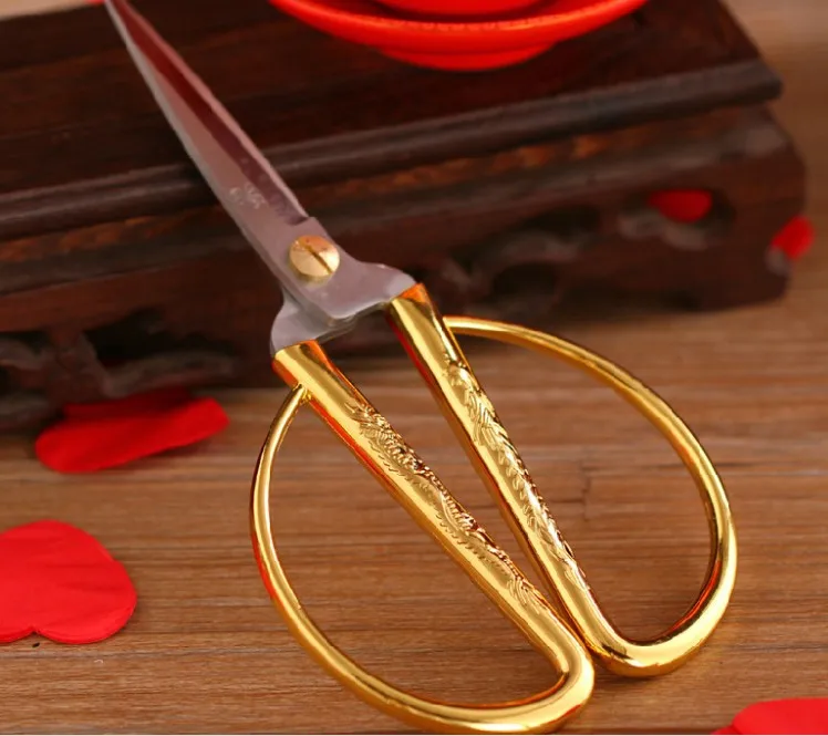 Фото Европейские винтажные ножницы для рукоделия крест ZAKKA ретро классическое шитье