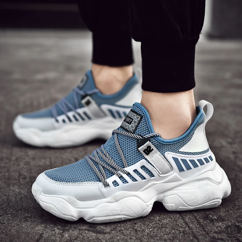 Men Mesh Breathable Cushion Sneakers Men's High Quality Comfortable Thick Sole Wear-resistant Casual Shoes Zapatillas Deportivas
Men Mesh Breathable Cushion Sneakers Men's High Quality Comfortable Thick Sole Wear-resistant Casual Shoes Zapatillas Deportivas