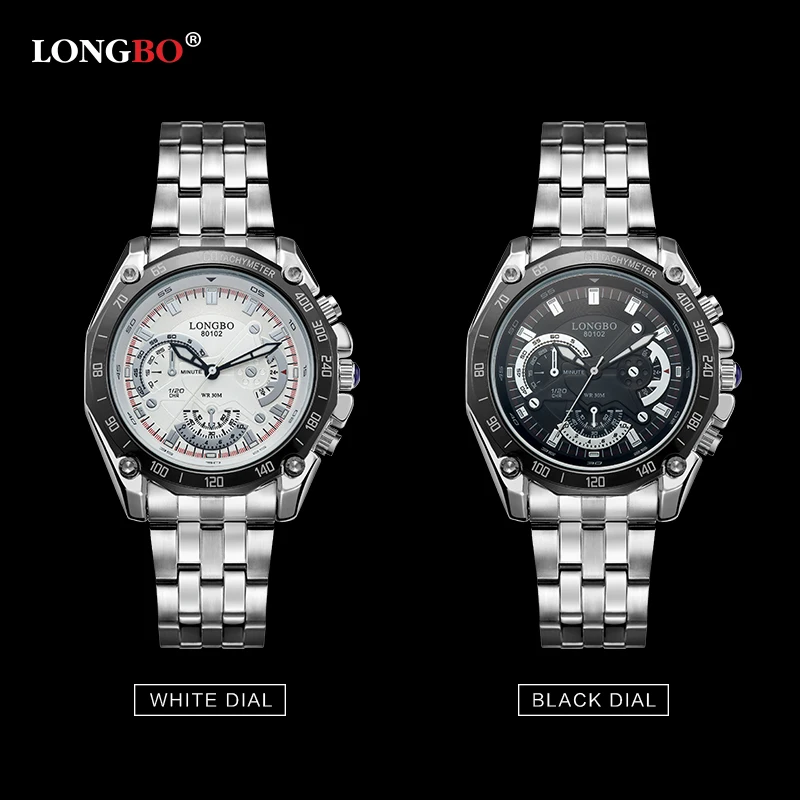 LONGBO Mens Watches Top Brand Luxury Stainless Steel Men Sport Watch Relogio Masculino
LONGBO Mens Watches Top Brand Luxury Stainless Steel Men Sport Watch Relogio Masculino