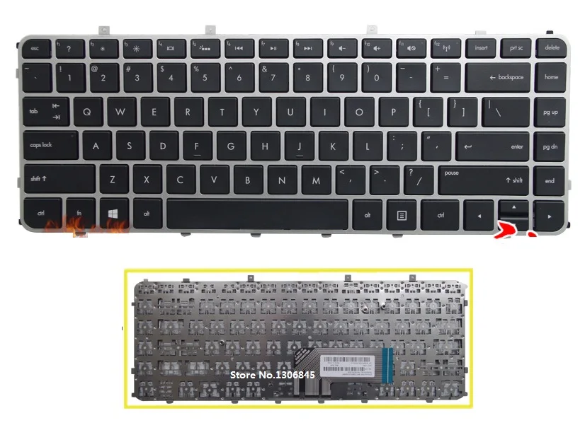 Новая клавиатура SSEA для HP Envy6, Envy 6-1000, 6-1031er 6-1014nr 6-1254er Envy4-1000, с серебристой рамкой
Новая клавиатура SSEA для HP Envy6, Envy 6-1000, 6-1031er 6-1014nr 6-1254er Envy4-1000, с серебристой рамкой