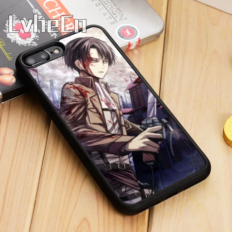 Чехол для телефона LvheCn shкруги Kyojin с изображением атаки на Титанов манга iPhone 5 6s 7 8