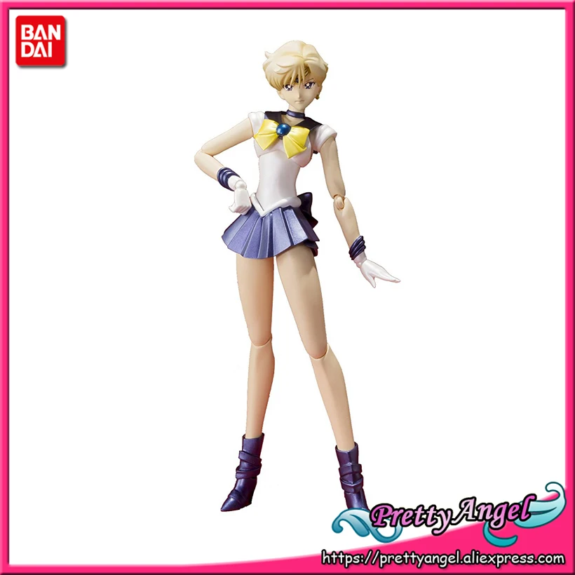 PrettyAngel Подлинная Bandai S.H. Фигурка Pretty Guardian Сейлор Мун 20 й ПВХ Уран экшн фигурка|action