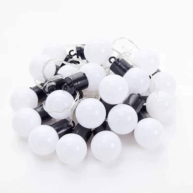20 LED Globe Festoon Party Ball string light outdoor led Christmas Lights Connectable fairy light wedding garden party garland 
20 LED Globe Festoon Party Ball string light outdoor led Christmas Lights Connectable fairy light wedding garden party garland